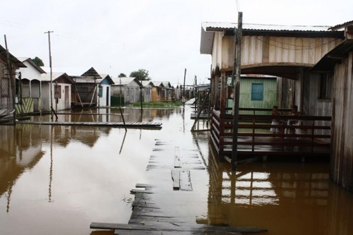 Cheia do Juruá eleva para 4 o total de municípios em estado de emergência