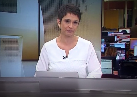 Sandra Annenberg chora ao noticiar a morte da colega Beatriz Thielmann