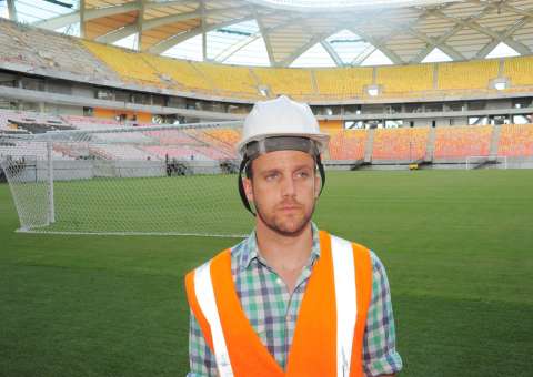 Ingleses vem à Manaus experimentar calor na Arena