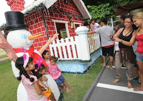 Parque Cidade da Criança foi em clima de arraial