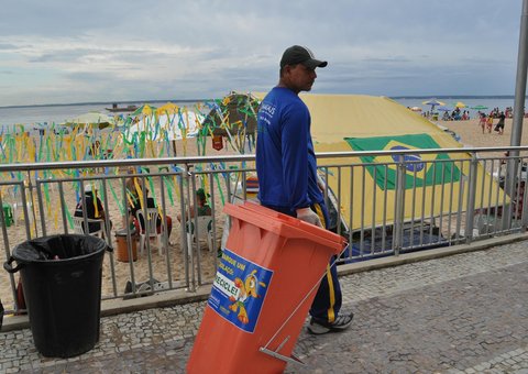 Catadores recolheram mais de 11 mil toneladas de resíduos