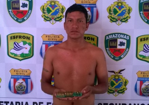 Colombianos são presos em Tabatinga com munição para acerto de conta