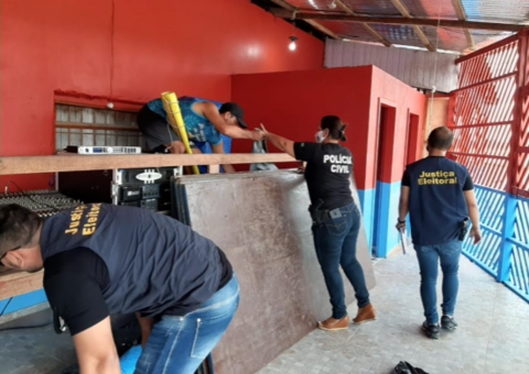 Comitê eleitoral é alvo de mandado de busca e apreensão no Amazonas