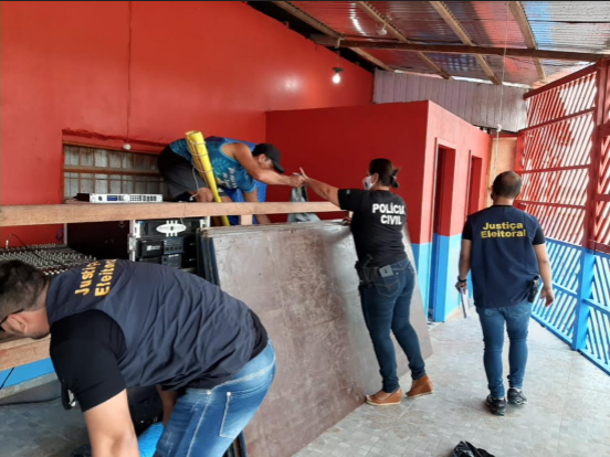 Comitê eleitoral é alvo de mandado de busca e apreensão no Amazonas