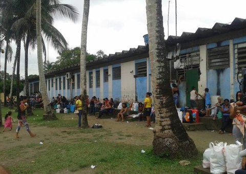 Choque continua no Compaj e visita é cancelada