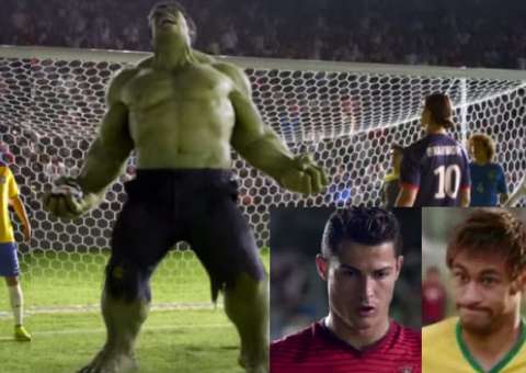 Neymar, Cristiano Ronaldo, David Luiz, "Hulk" e mais estrelas do futebol em novo comercial divertido da Nike