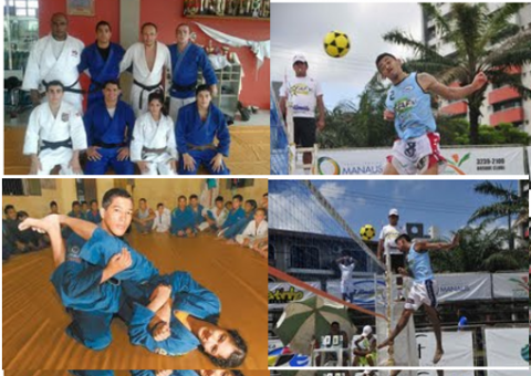  Conheça as feras do judô e do futevôlei  do amazonas