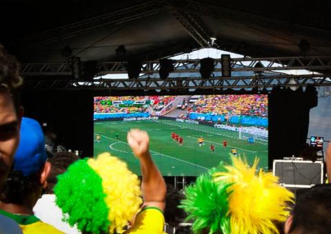 Brasil empata: Veja as fotos da Fan Fest na Zona Leste de Manaus