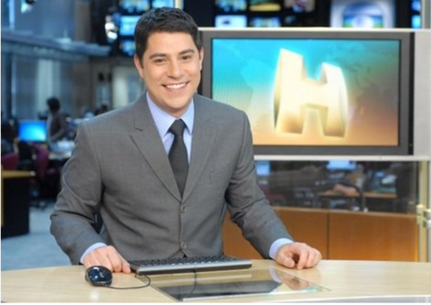 Em alta, Evaristo Costa substitui Tadeu Schmidt no "Fantástico"