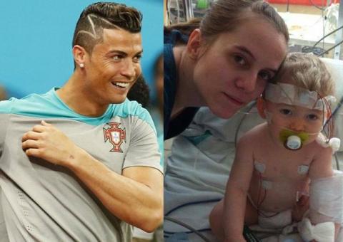 Novo penteado de Cristiano Ronaldo é homenagem a garotinho doente