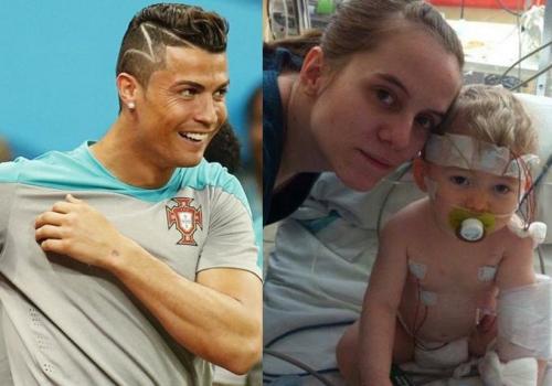Novo penteado de Cristiano Ronaldo é homenagem a garotinho doente