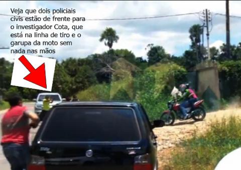  Em Manaus, tiro que matou policial Edson Cota partiu de arma de colega