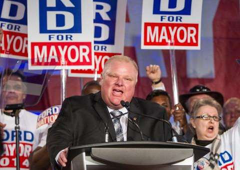  Prefeito de Toronto tira licença para tratar dependência química