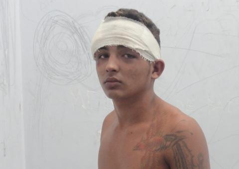 "Demônio"  preso no assalto a mercadinho