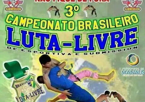 Manaus sedia 3º Campeonato Brasileiro de Luta Livre