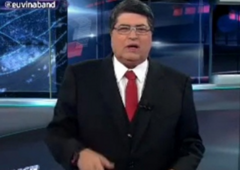 Datena xinga policial que agrediu sua equipe