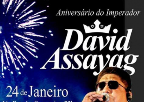David Assayag comemora aniversário com show no Rancho Sertanejo  