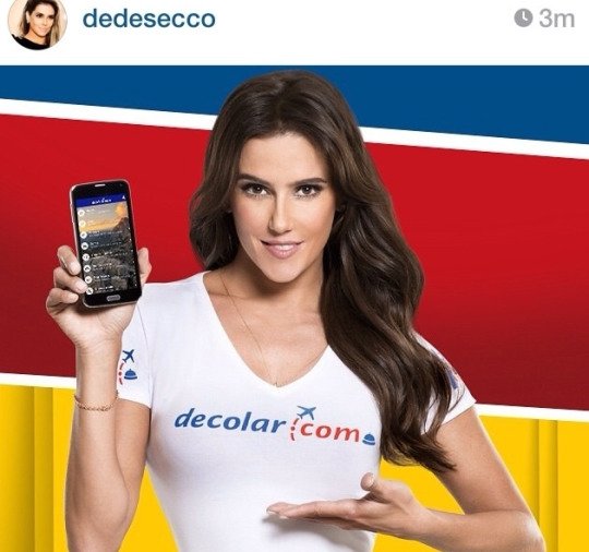 Deborah Secco é vítima de photoshop e aparece igual desenho em campanha