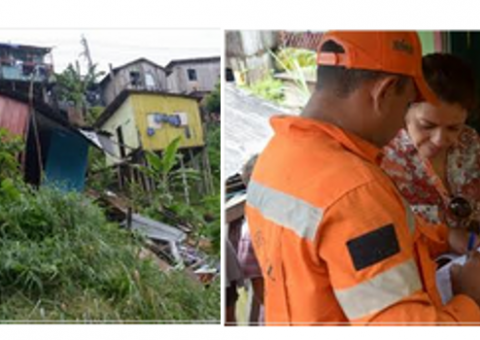 Defesa civil registra primeira morte provocada pela chuva em Manaus
