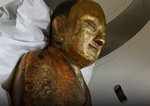 Estátua de Buda escondia um segredo incrível em seu interior