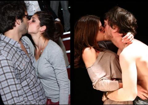 Humberto Carrão assiste cenas de 'amassos' da namorada com ator no teatro