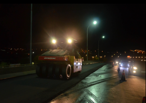 Viadutos estão incluídos nas obras de recapeamento