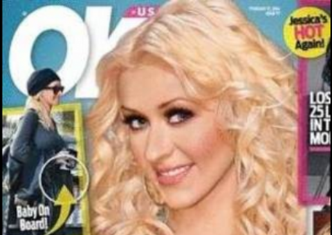 Christina Aguilera está grávida