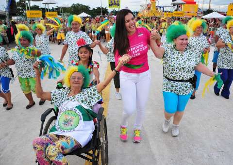 Esporte, lazer e informação disponíveis na véspera do dia da mulher