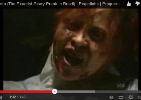 Pegadinha do "Exorcista"