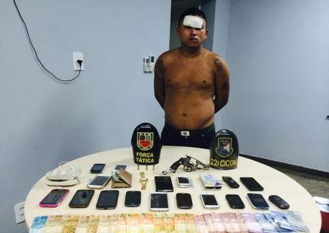 Ladrão assalta ônibus da linha 350 e acaba preso