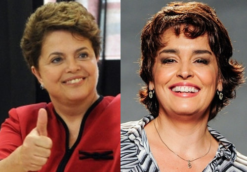 Internautas comparam Suzy Rêgo com Dilma e atriz se irrita