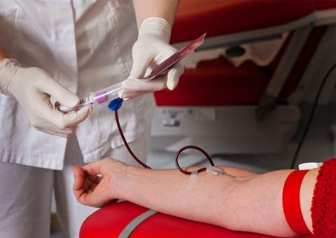 Servidores municipais fazem campanha a favor de doação de sangue