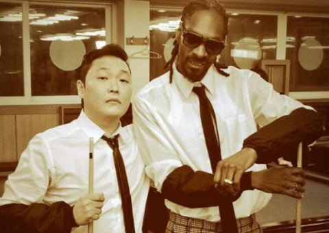 Psy lança parceria com Snoop Dogg