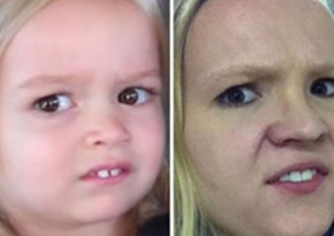 Mulher  faz sucesso nas redes sociais imitando expressões de celebridades da internet