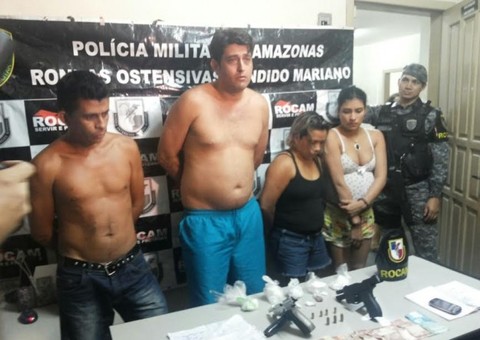 Chefe do tráfico no São Jorge é preso juntamente com a sogra e a mulher