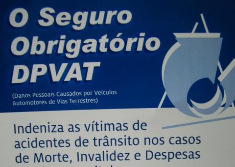 Solicitação de DPVAT será enviada gratuitamente por SEDEX  