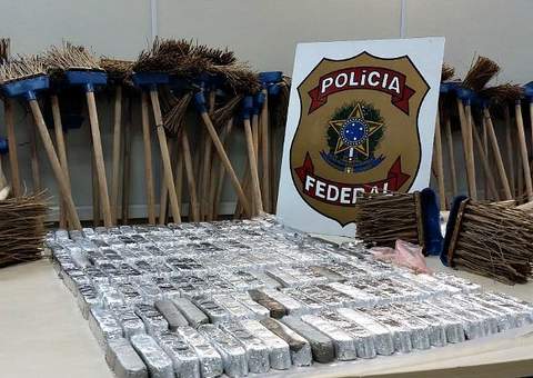 Federal apreende treze quilos de cocaína e faz prisões em Manaus