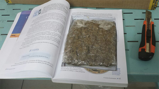 Fiscalização da Alfândega apreende 6 kg de drogas nos Correios