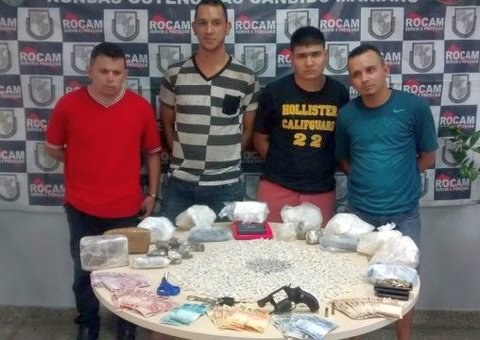 Polícia fecha laboratório e apreende 15 kg de drogas