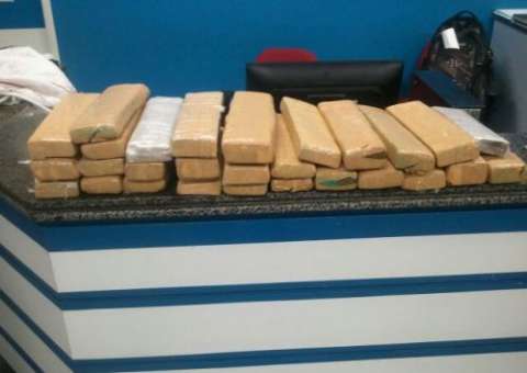 Polícia apreende 28 quilos de droga na Panair e Prosamim