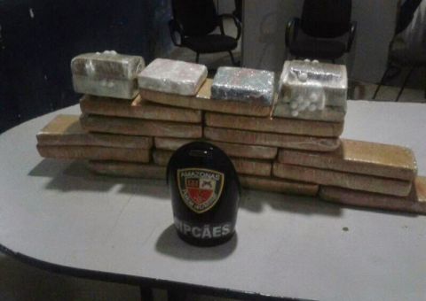 Adolescentes de 15 anos são surpreendidos trazendo droga para Manaus