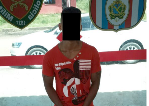 Em Tapauá, traficante "Pomboca" é preso 231 trouxinhas de oxi