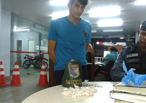 No Nova Floresta, homem é preso por tráfico de entorpecente