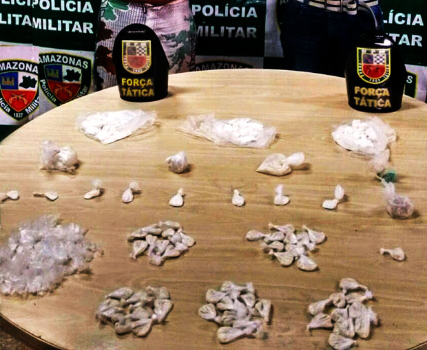 Na Colônia Santo Antônio, homem é preso comercilizando drogas