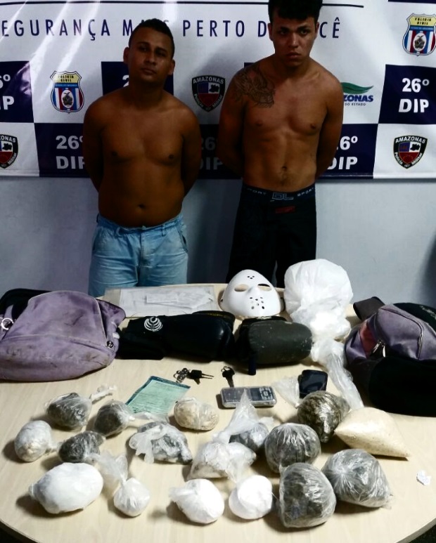 Traficantes são presos em apartamento abandonado do Viver Melhor