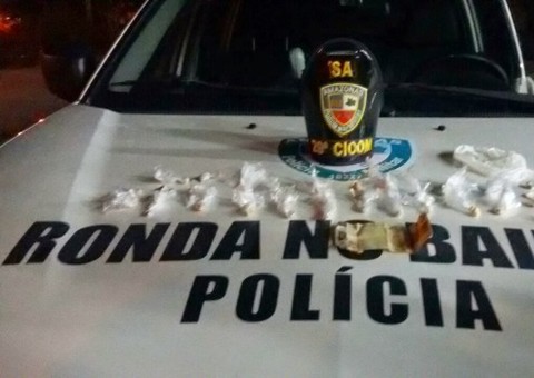 Policiais da 29ª Cicom prendem homem com entorpecentes no Mauazinho