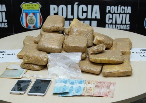 Drogas para o réveillion são apreendidas na zona leste