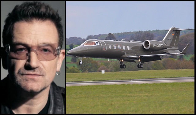 Avião de Bono Vox quase cai na Europa