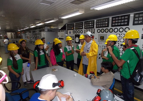 Visitas à Termelétrica da Eletrobras aumentam a cada ano