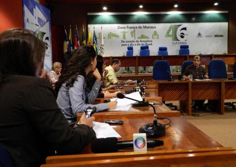 Suframa explica andamento das obras no Distrito Industrial